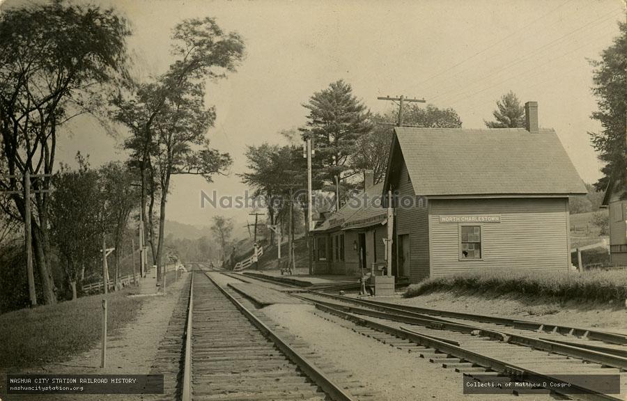 Postcard: North Charlestown station